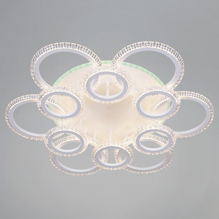 Потолочная люстра 36890-0.3-6+6A WH (RGB)