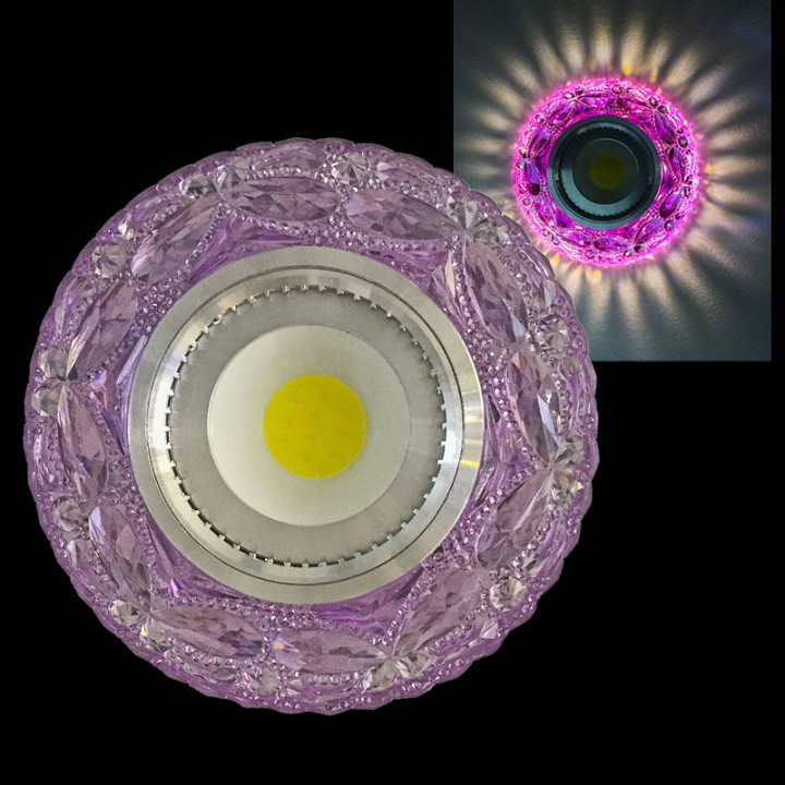 Встраиваемый светильник  42040-9.0-001PL MR16+LED3W PP