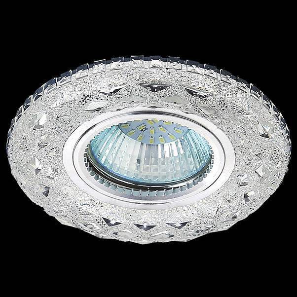 Светильник встраиваемый Ambrella light 51609-9.0-001MN MR16+LED3W WH