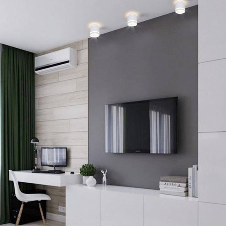 Накладной светильник Reluce Technical 53001 53001-9.5-001IL GX53+LED3W WT