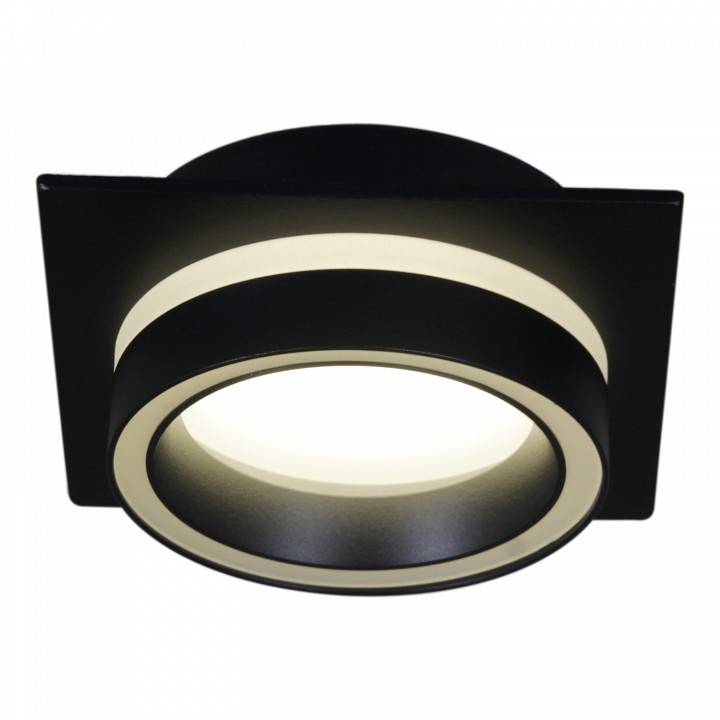 Встраиваемый светильник Reluce Technical 53003 53003-9.0-001LD GX53 BK