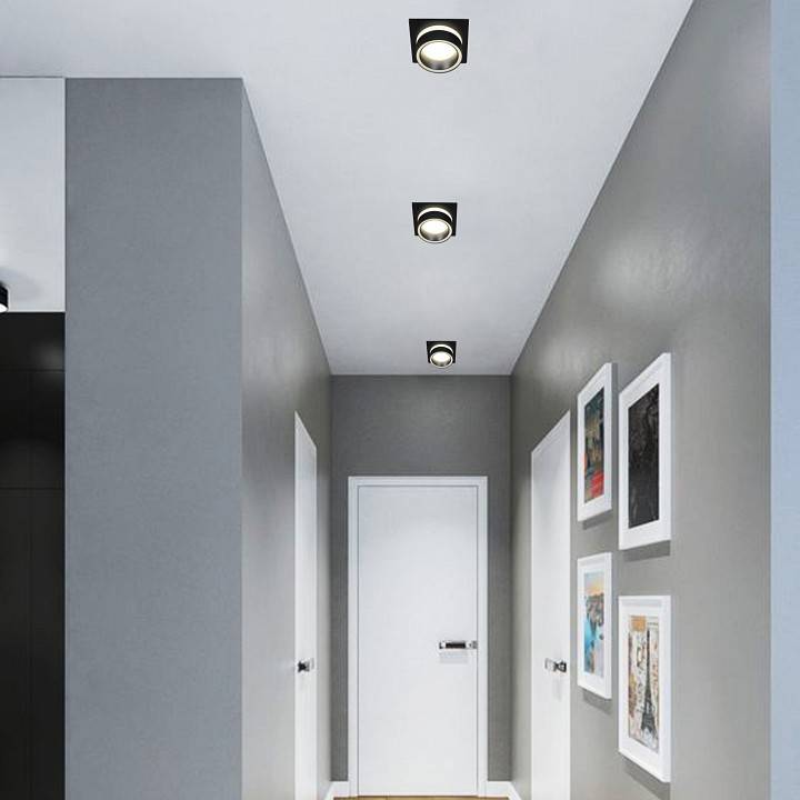 Встраиваемый светильник Reluce Technical 53003 53003-9.0-001LD GX53 BK