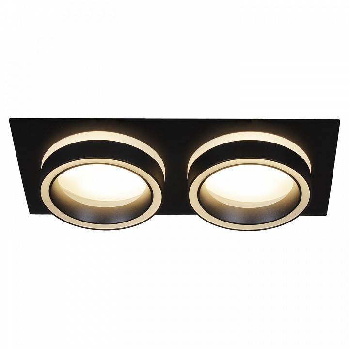 Встраиваемый светильник Reluce Technical 53003 53003-9.0-002LD GX53 BK