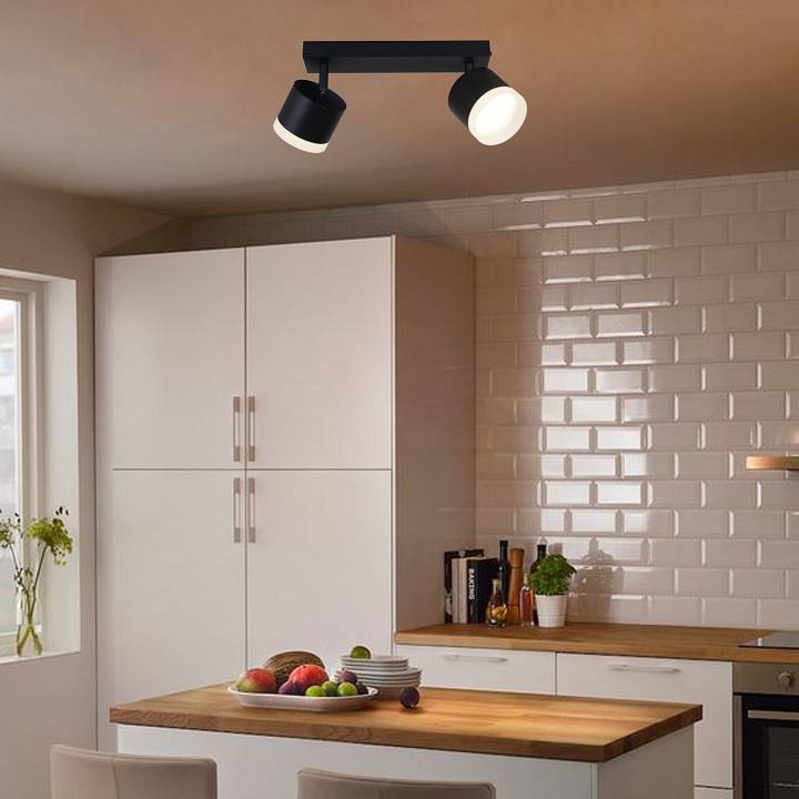 Спот Reluce 2хGX53 черный 53004-9.5-002IL