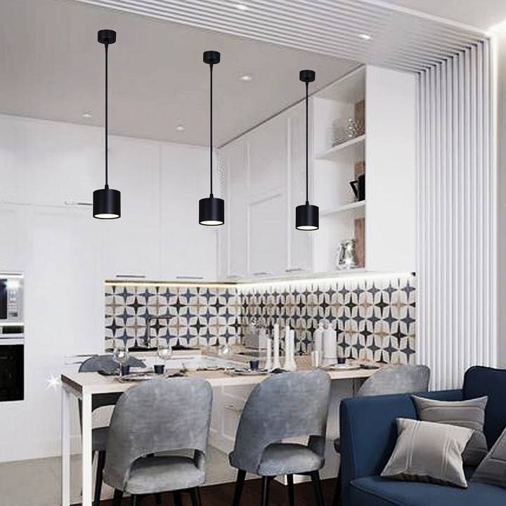 Подвесной светильник Reluce 53005 53005-0.9-001LD GX53 BK