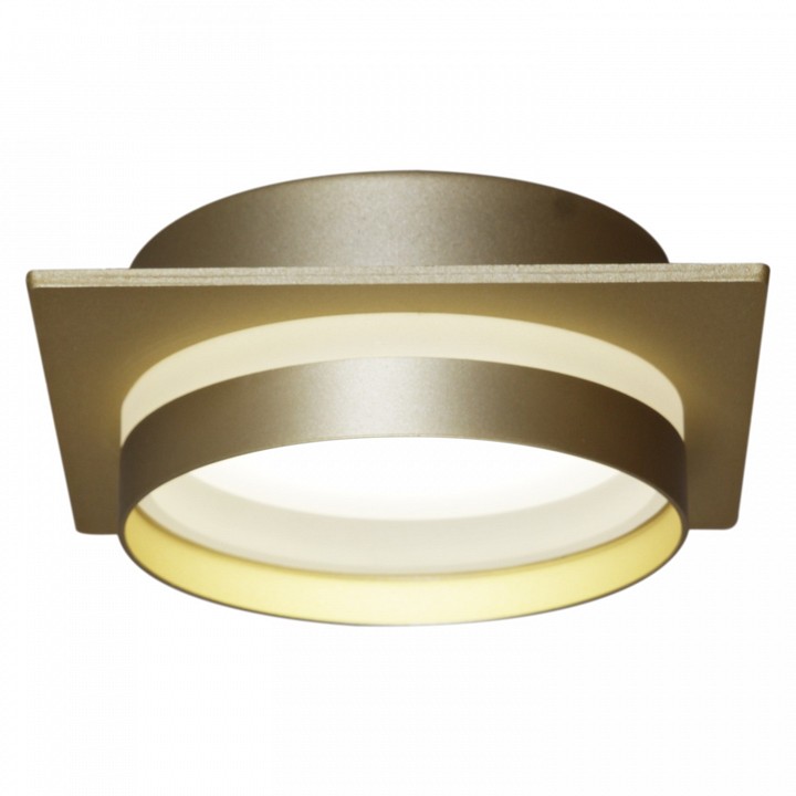 Светильник встраиваемый Ambrella light 53025-9.0-001LD GX53 GD