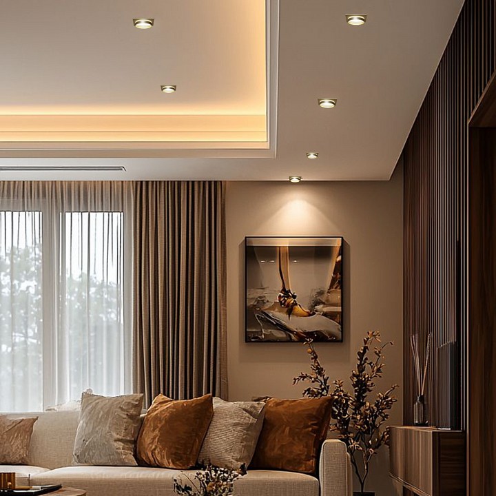 Светильник встраиваемый Ambrella light 53025-9.0-001LD GX53 GD