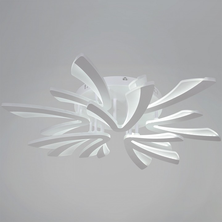 Люстра на штанге светодиодная Reluce 59090-0.3-6+3 WH