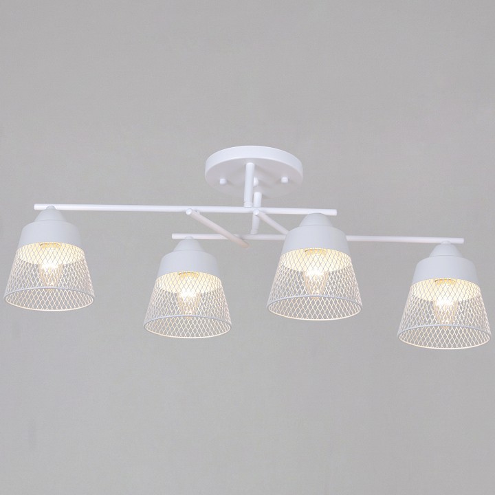 Люстра на штанге  61660-0.3-04 WH