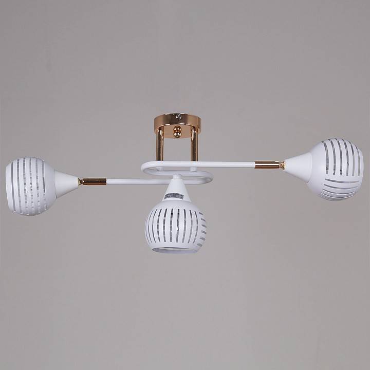 Люстра на штанге Reluce 70059 3хE27 FG+WH 70059-3.3-03 FG+WH
