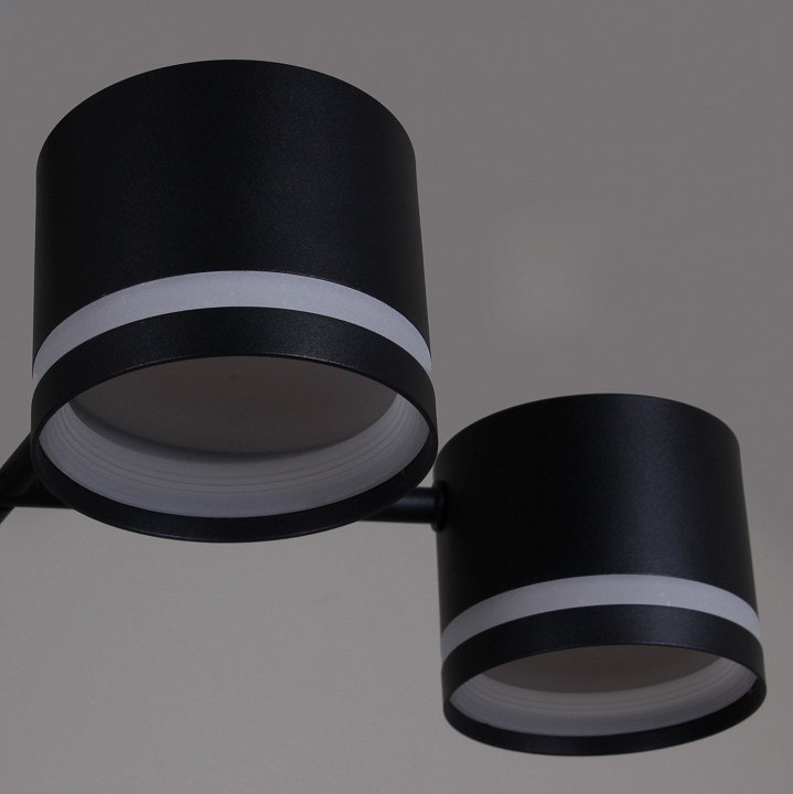 Люстра на штанге 78730-0.3-06 GX53 BK+WOOD