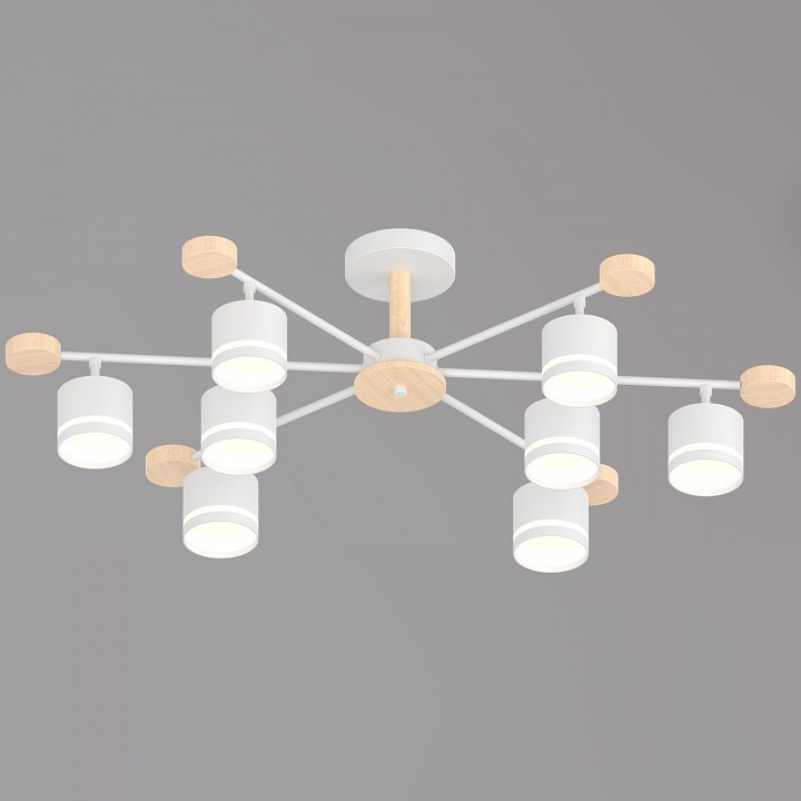 Люстра на штанге 78730 78730-0.3-08 GX53 WH+WOOD