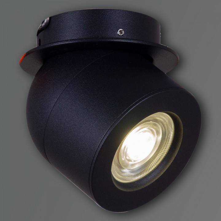 Встраиваемый светильник Reluce 84063 84063-9.0-001AY COB8W BK