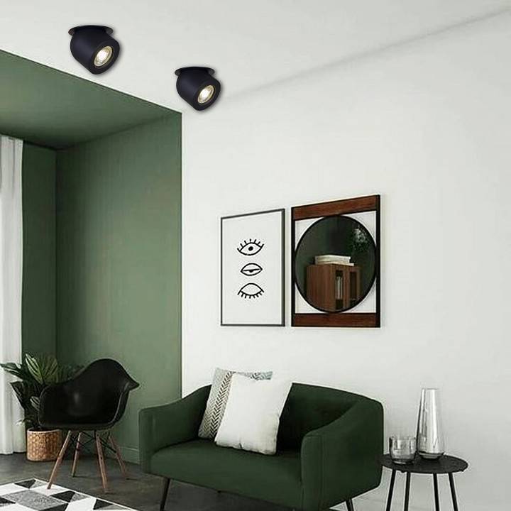 Встраиваемый светильник Reluce 84063 84063-9.0-001AY COB8W BK