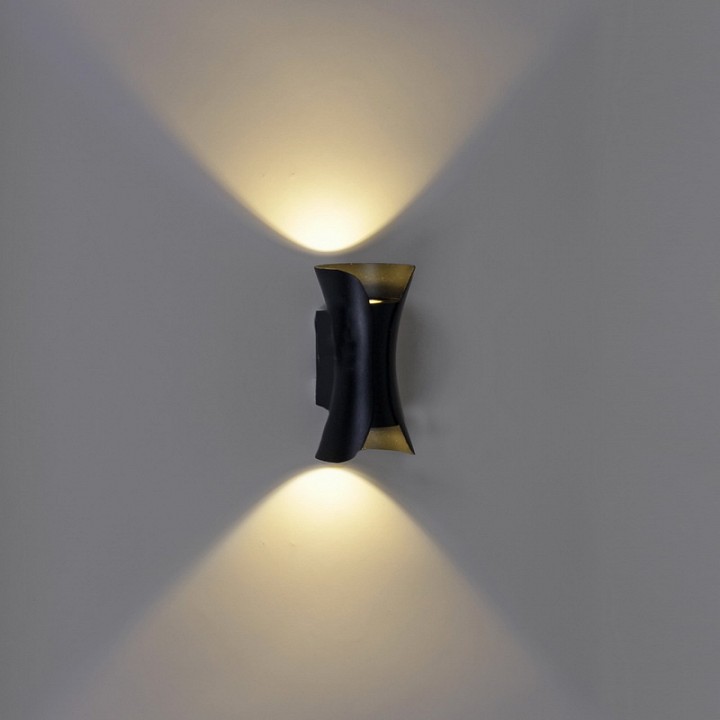 Накладной светильник Decker 86857-9.2-002TLF LED 2x3 Вт черный 86857-9.2-002TLF LED2*3W BK