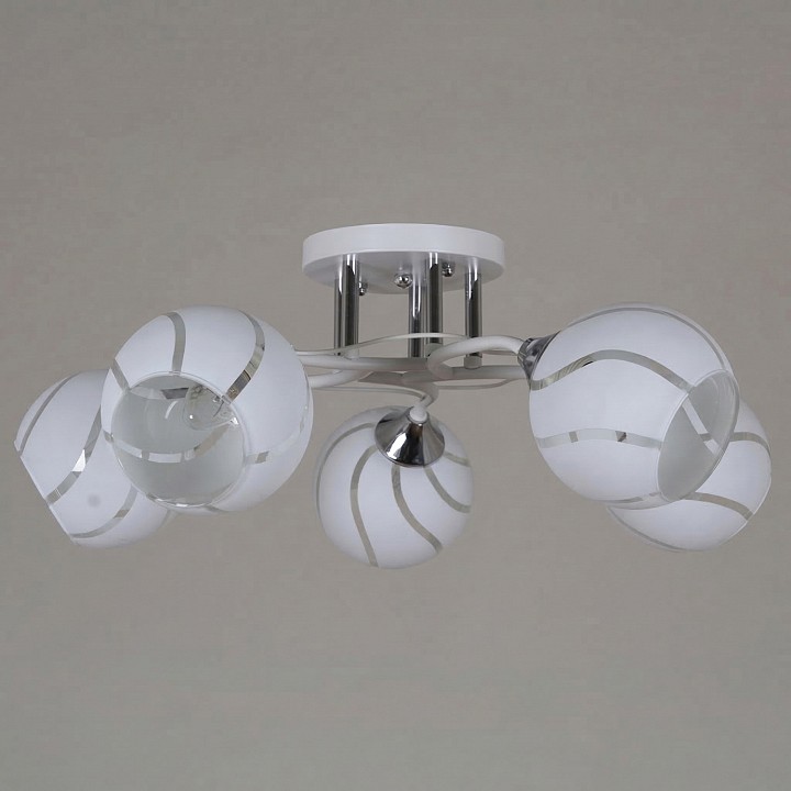 Люстра на штанге  99360-0.3-05 WH+CR