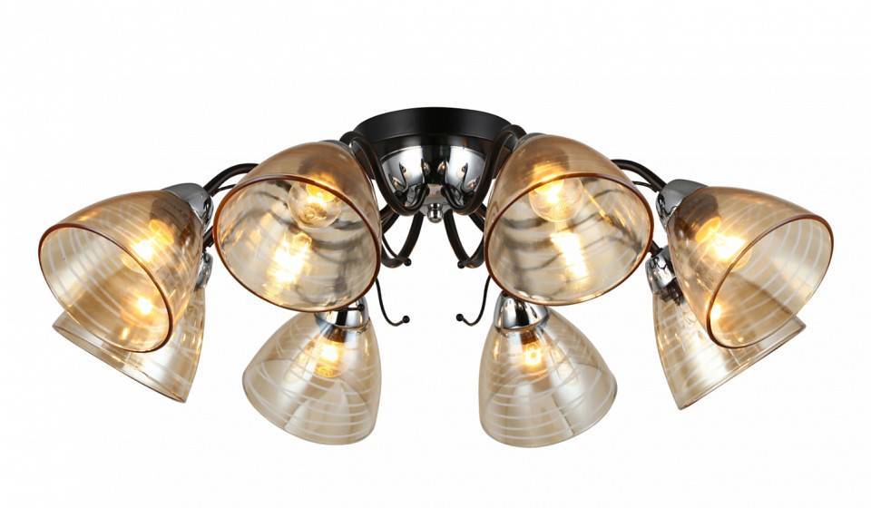 Потолочная люстра Rivoli Friederike 8хE27 40 Вт Б0050318