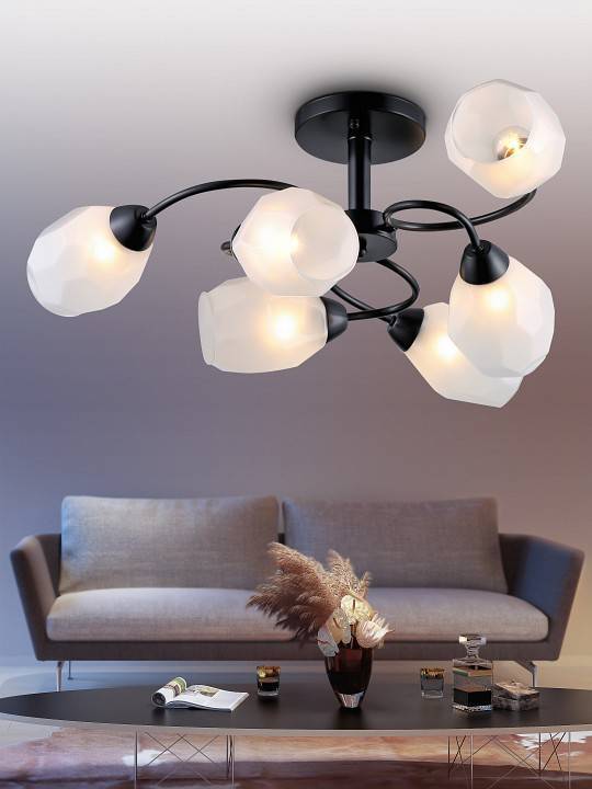 Люстра на штанге Rivoli Gloria 6хE14 40 Вт Б0052695