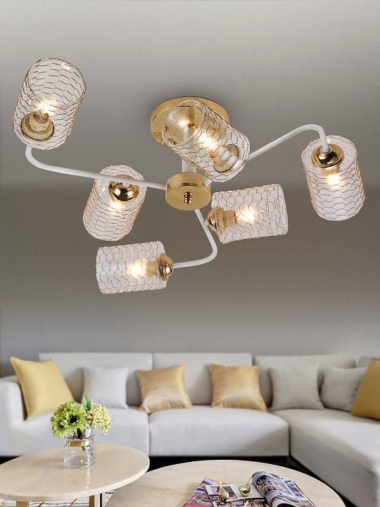 Люстра на штанге Rivoli Tristessa 5xE14 40 Вт Б0054892