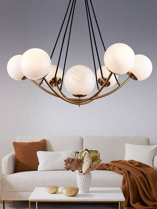 Подвесная люстра Rivoli Dina 7хE14 40 Вт Б0055480