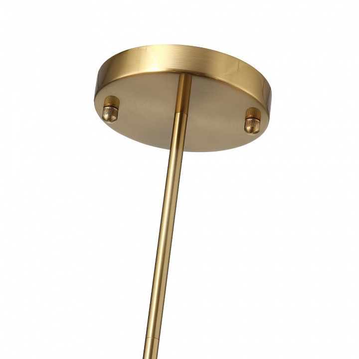 Люстра на штанге ST-Luce BLACK+BRASS SL1404.303.08