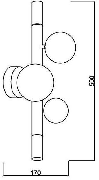 Бра ST Luce Cielo SL1509.201.05