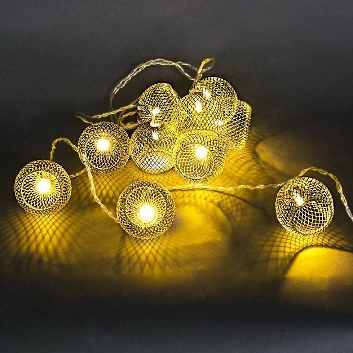 Гирлянда с насадками Sneha Елочки 20 LED 4 м A-461