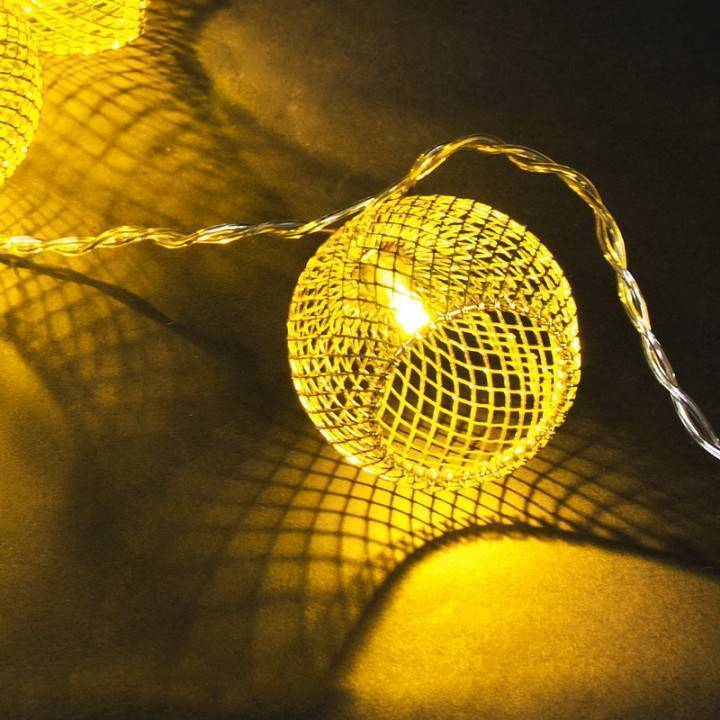 Гирлянда с насадками Sneha Елочки 20 LED 4 м A-461