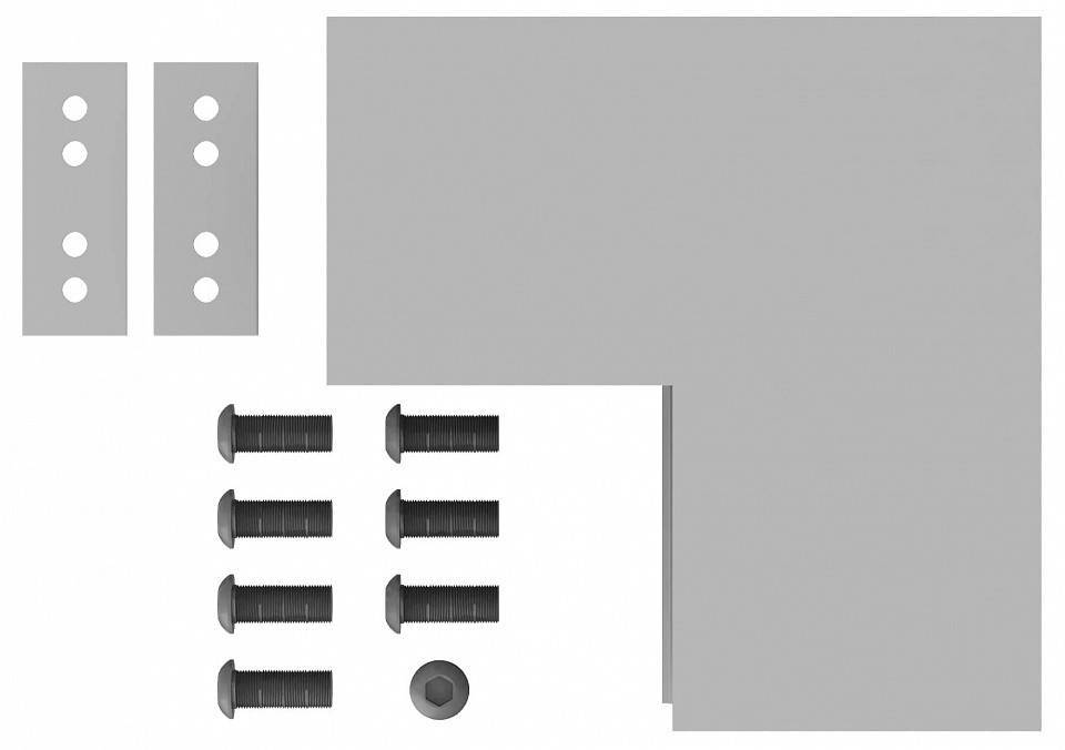 Соединитель угловой внутренний для треков накладных ST-Luce SKYLINE 48 ST1007.539.00