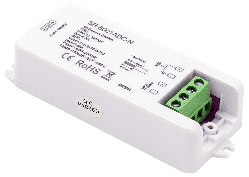 Контроллер-выключатель SWG ИК-датчики 'взмаx руки' SR-8001ADC-N