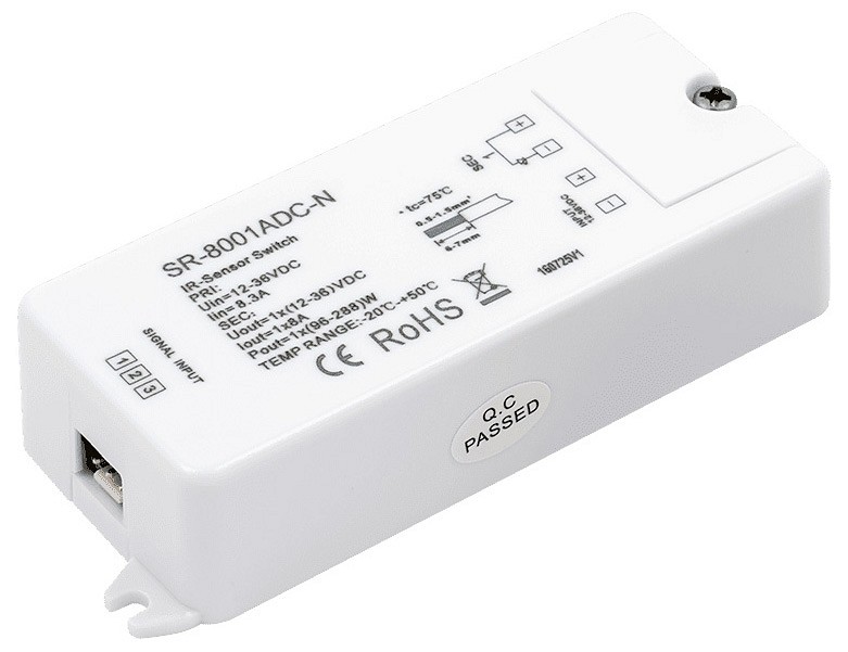 Контроллер-выключатель SWG ИК-датчики 'взмаx руки' SR-8001ADC-N