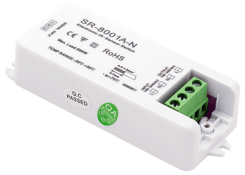 Контроллер-выключатель SWG ИК-датчики 'взмаx руки' SR-8001A-N