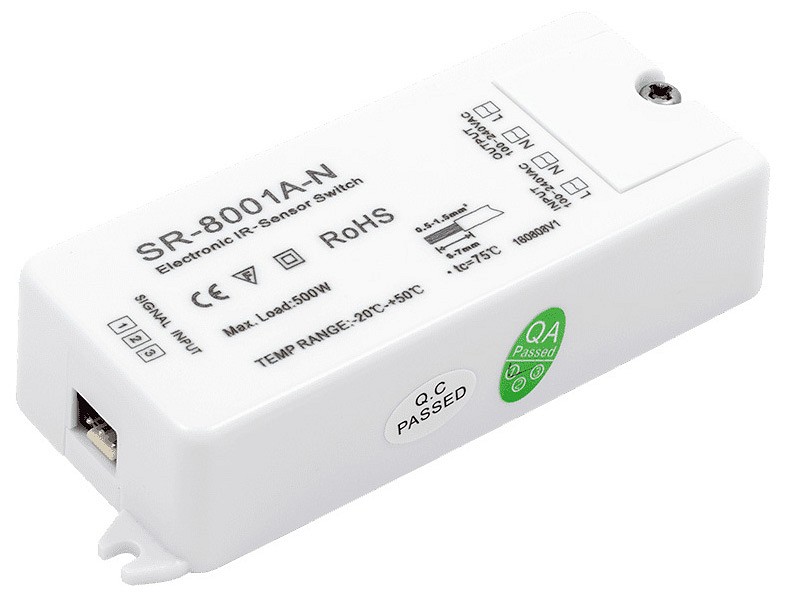 Контроллер-выключатель SWG ИК-датчики 'взмаx руки' SR-8001A-N