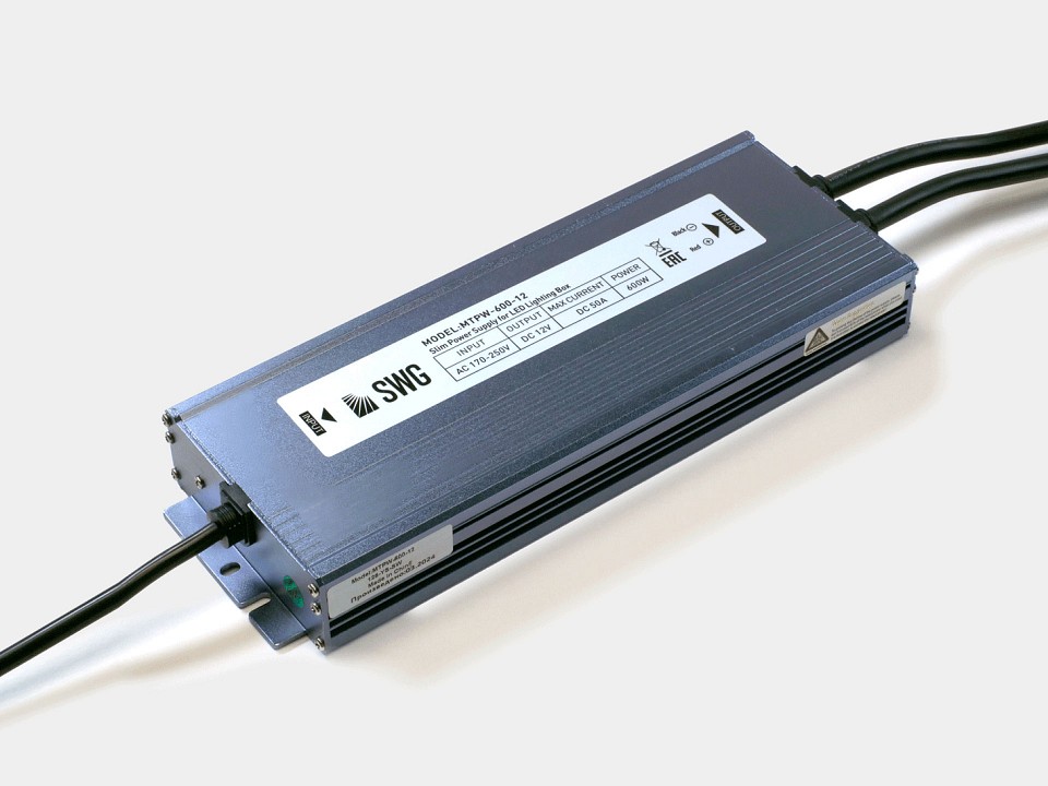 Блок питания SWG MTPW 12 В 600 Вт MTPW-600-12