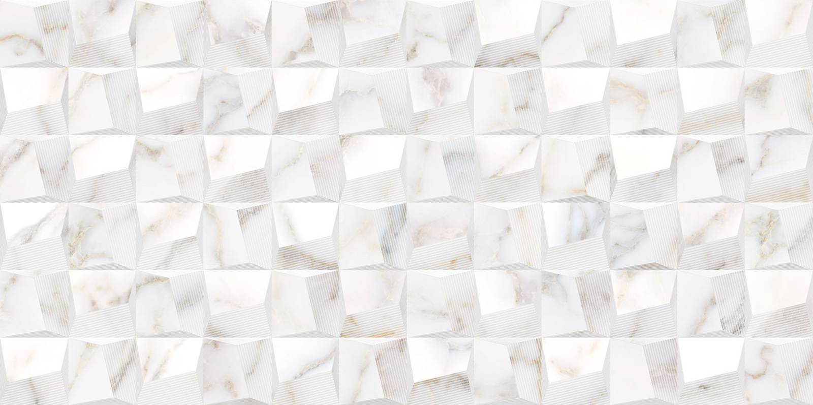 Плитка настенная Alma Ceramica Grigio рельефная 249х500х8.5 мм TWU09GRG027