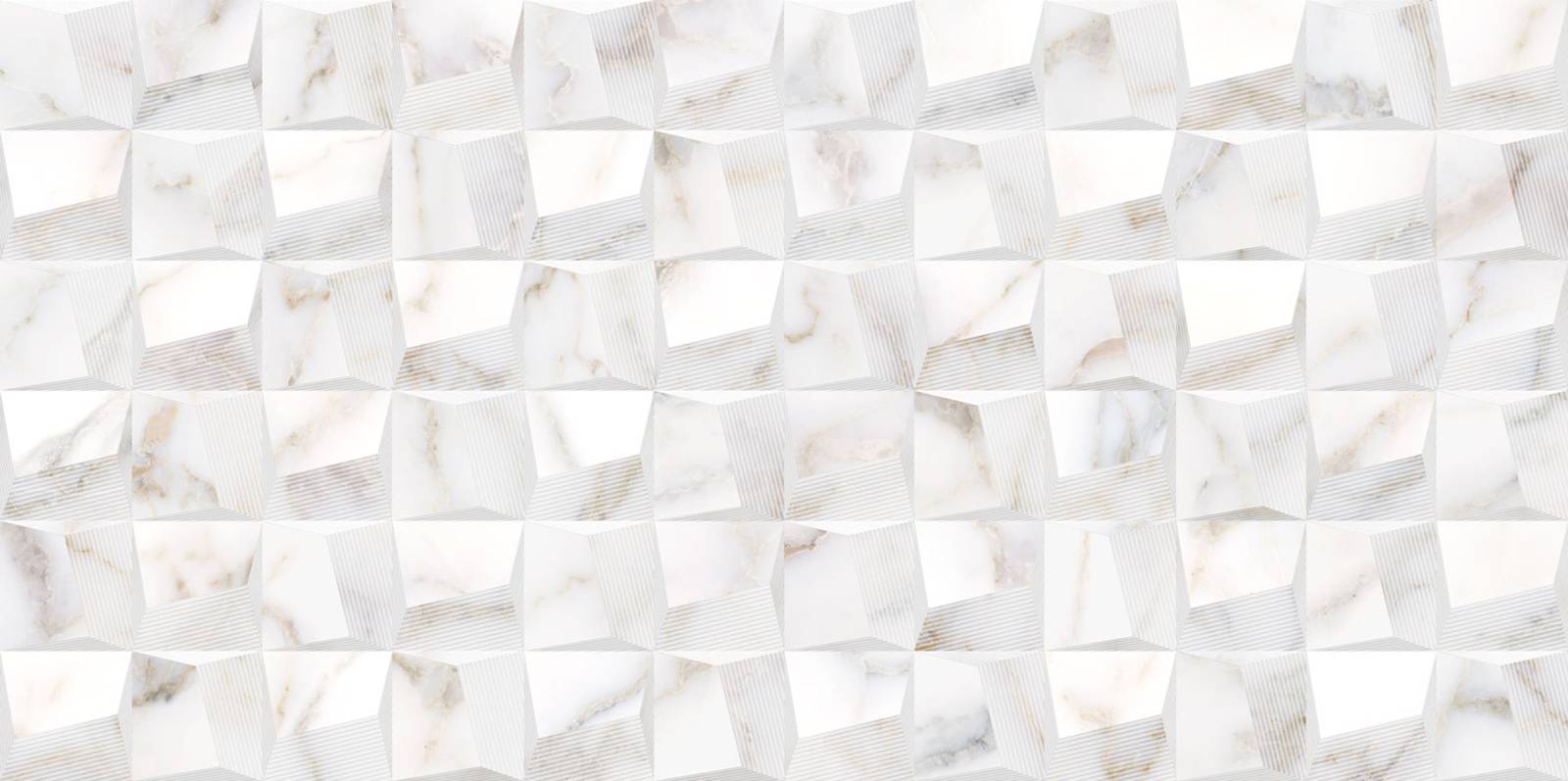 Плитка настенная Alma Ceramica Grigio рельефная 249х500х8.5 мм TWU09GRG027