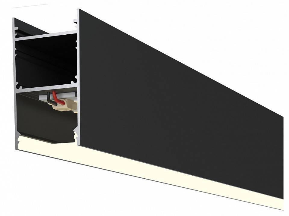 Светильник светодиодный накладной Dekraft 6063 LINE 3556 18 Вт 6000 К 600 мм черный 0412627