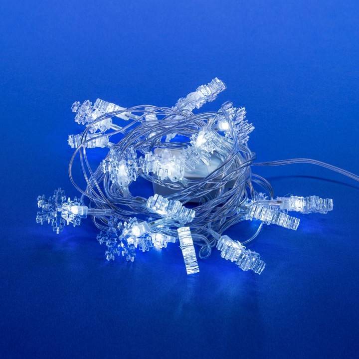 Гирлянда с насадками Uniel Колокольчики 10 LED 2 м ULD-7923