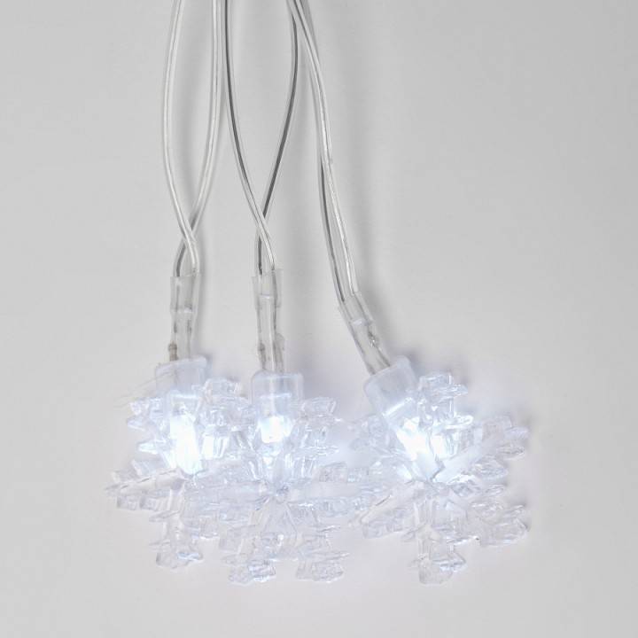 Гирлянда с насадками Uniel Колокольчики 10 LED 2 м ULD-7923