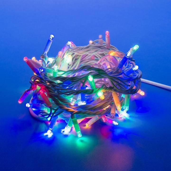 Гирлянда Нить Uniel ULD-S1000-120 10 м 120 LED IP20 мультиколор 07927