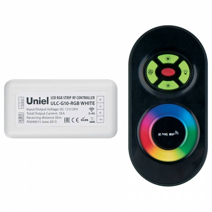 Лента светодиодная Uniel ULC-G10 12В 4.8 Вт/м IP20 RGB 11105