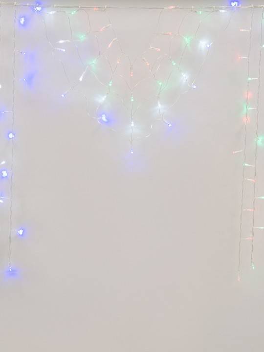 Занавес световой Uniel 2x1.5 м 160 LED белый свет IP44 UL-00001411