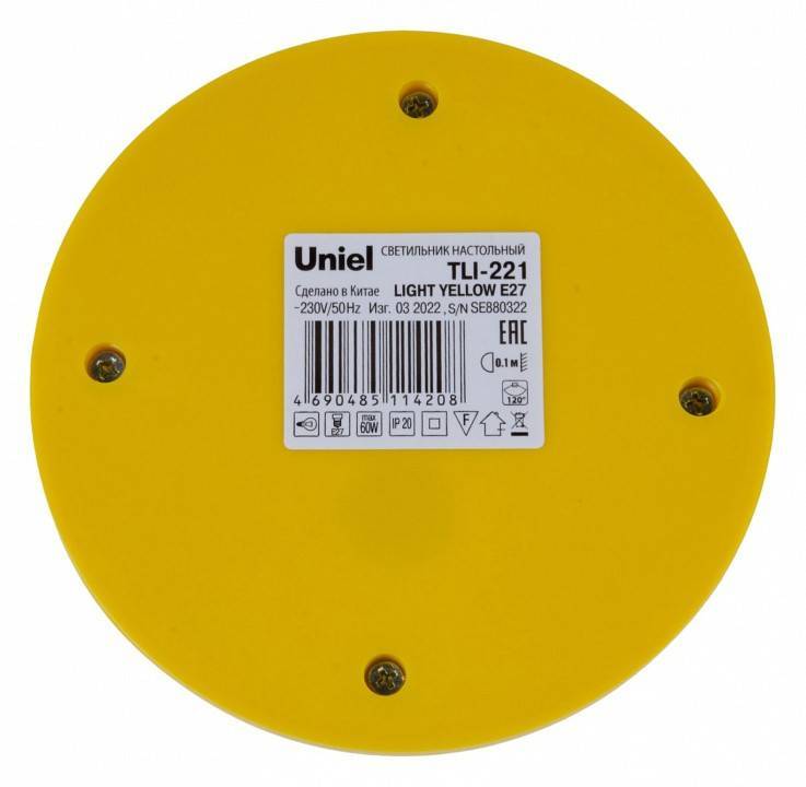 Настольная лампа декоративная Uniel TLI-221 UL-00004506