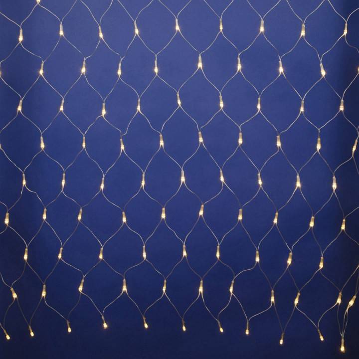 Гирлянда световая сеть Uniel 1.5x1.5 м IP20 теплый белый UL-00008418