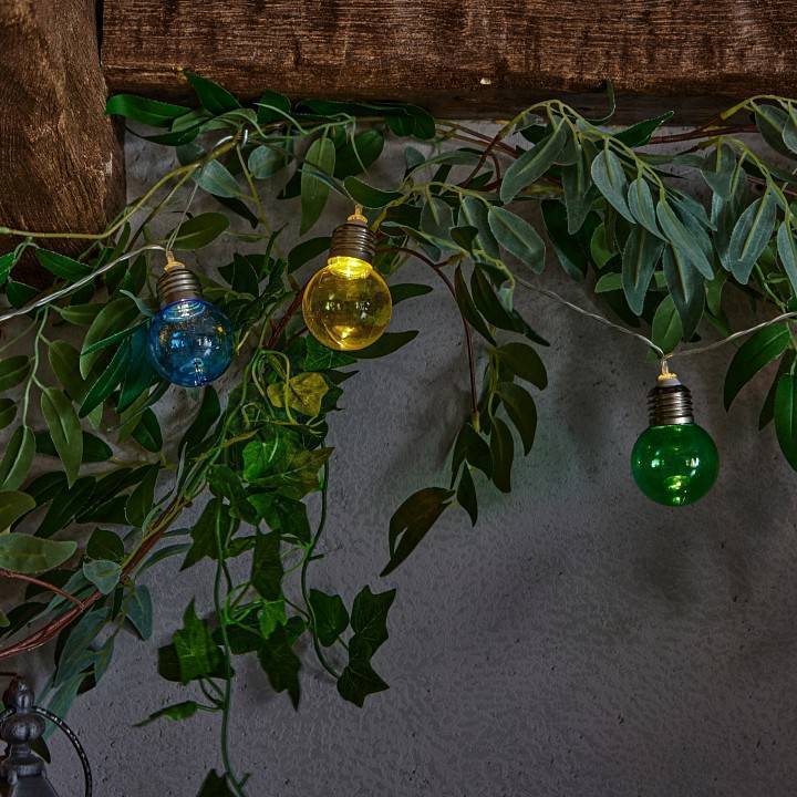 Гирлянда с насадками Uniel Снежинки 10 LED 2 м UL-00008422