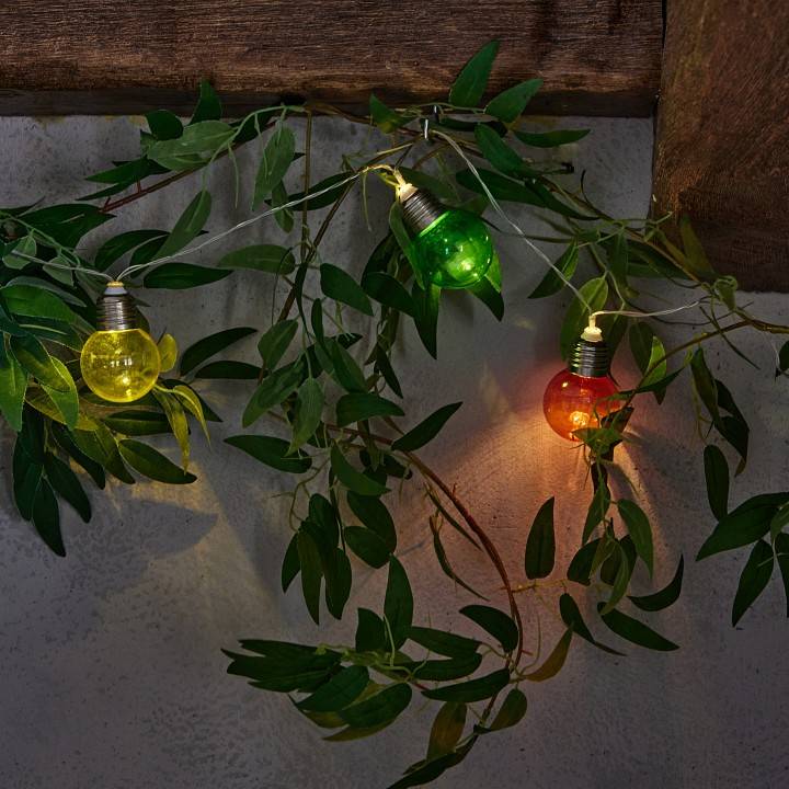 Гирлянда с насадками Uniel Снежинки 10 LED 2 м UL-00008422