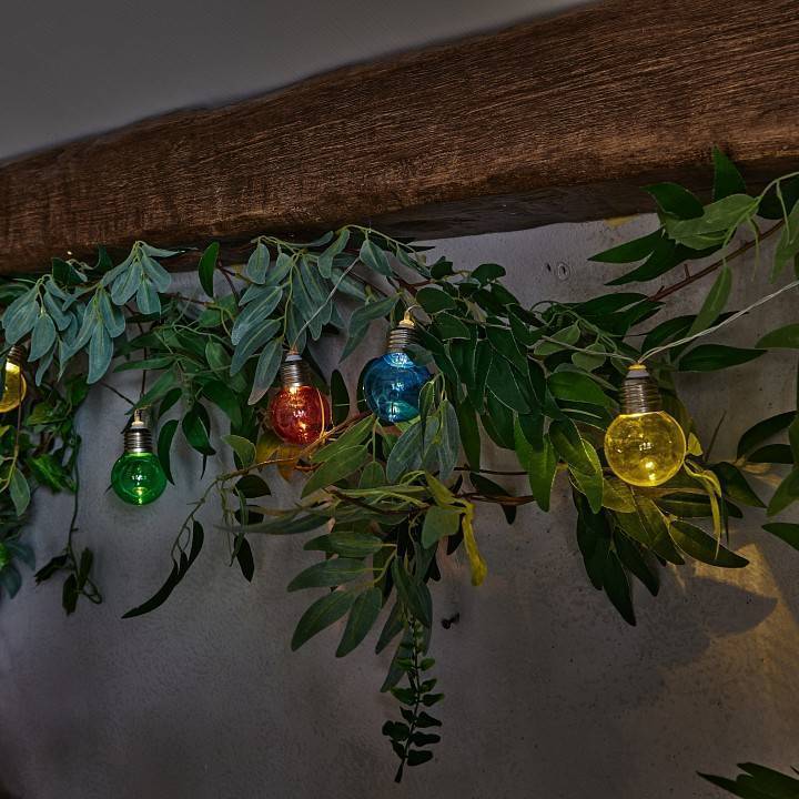 Гирлянда с насадками Uniel Снежинки 10 LED 2 м UL-00008422