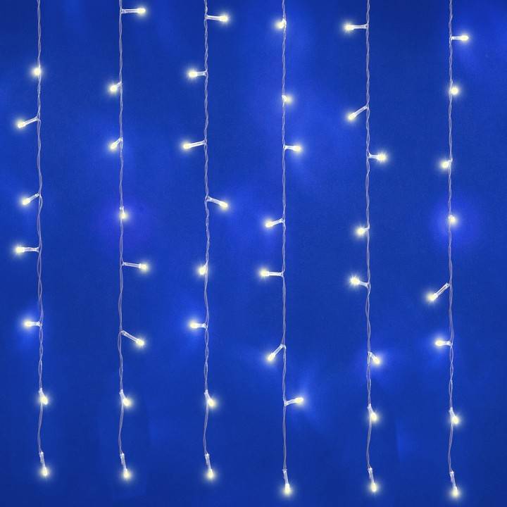 Занавес световой Uniel 2x1.5 м 160 LED синий свет IP44 UL-00008561