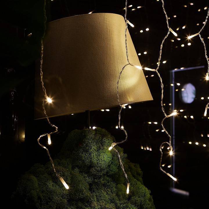 Занавес световой Uniel 2x1.5 м 160 LED синий свет IP44 UL-00008561