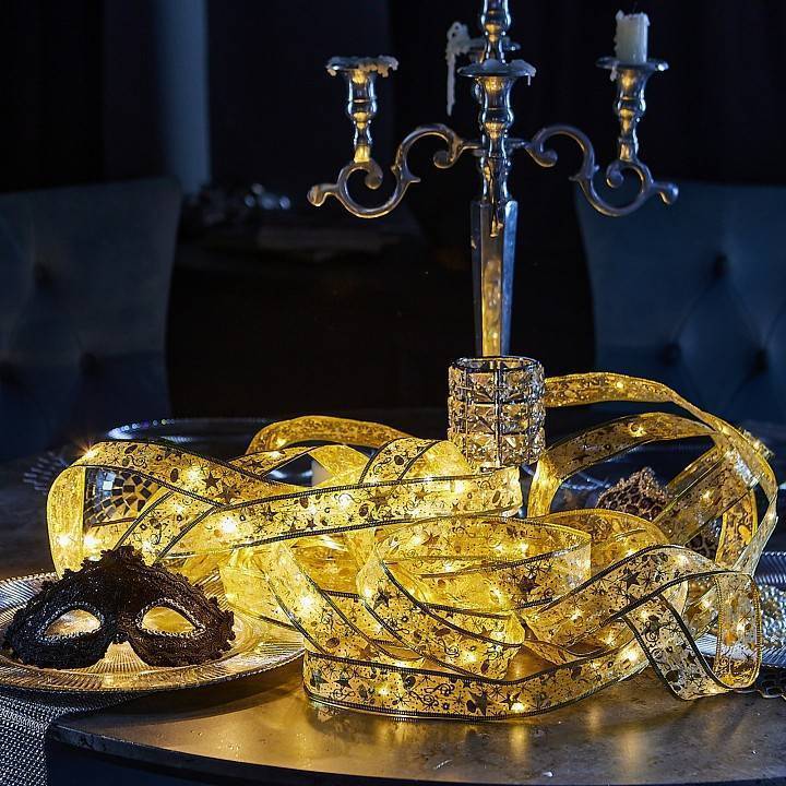 Гирлянда Супернить Uniel ULD-S1000-100/SCB/3AA UL-00010900